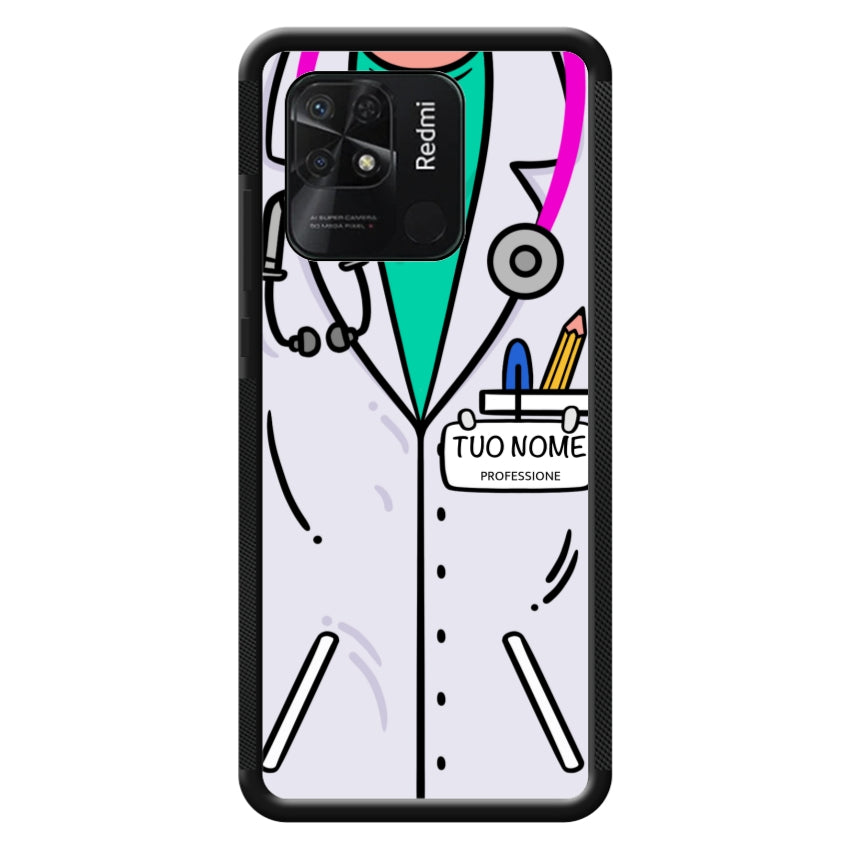 Cover Con Nome Divisa Dottoressa - Xiaomi, Redmi e Poco customall