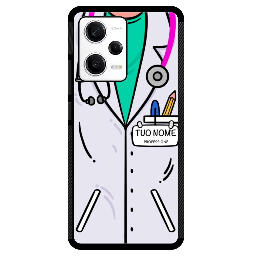 Cover Con Nome Divisa Dottoressa - Xiaomi, Redmi e Poco customall