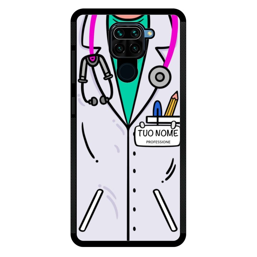 Cover Con Nome Divisa Dottoressa - Xiaomi, Redmi e Poco customall