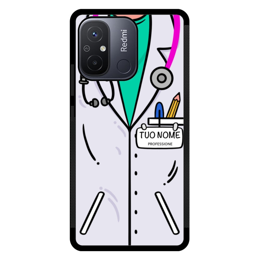 Cover Con Nome Divisa Dottoressa - Xiaomi, Redmi e Poco customall