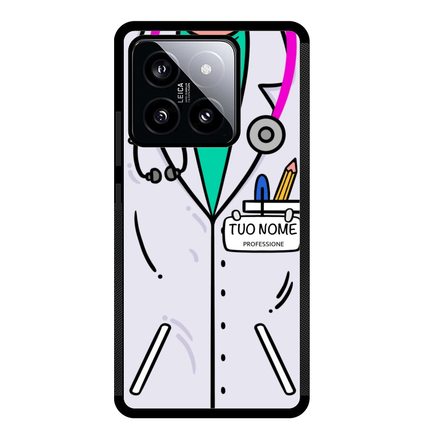 Cover Con Nome Divisa Dottoressa - Xiaomi, Redmi e Poco customall