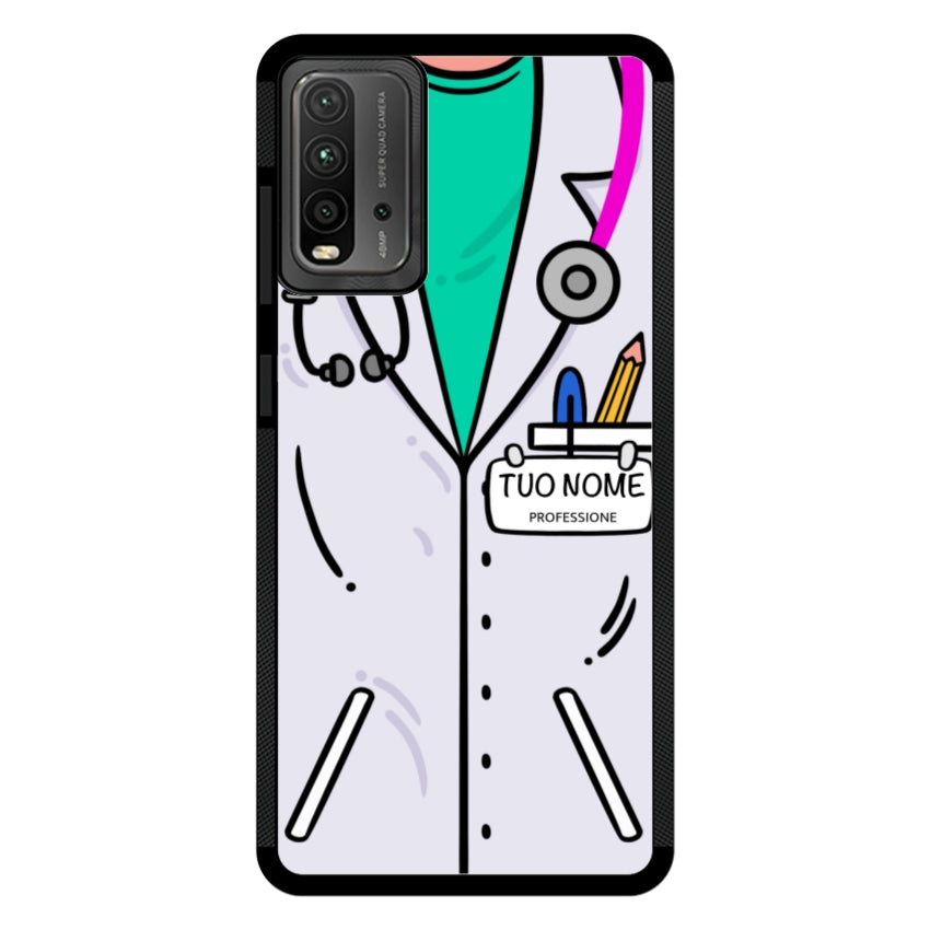 Cover Con Nome Divisa Dottoressa - Xiaomi, Redmi e Poco customall