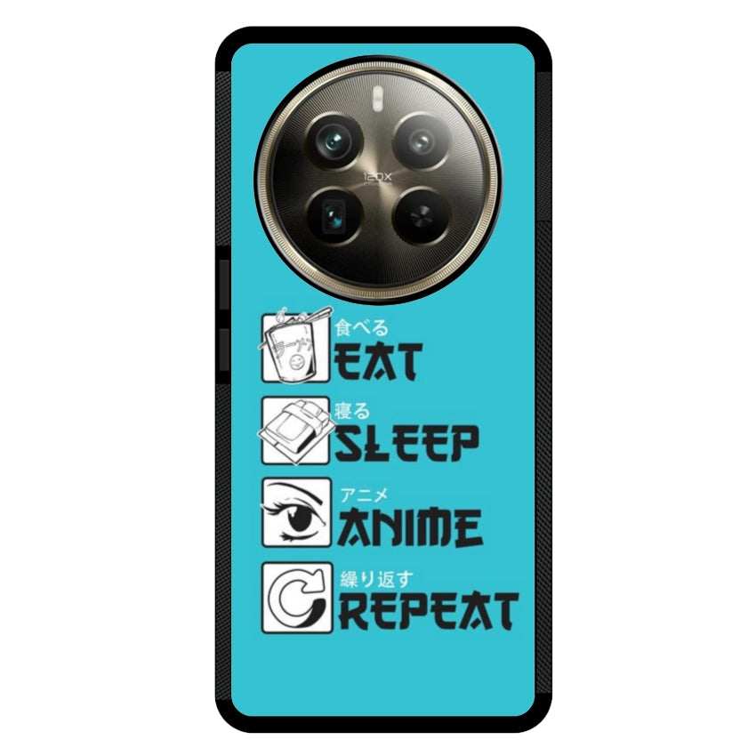 Cover IF15 Eat Sleep Anime Repeat - Realme customall