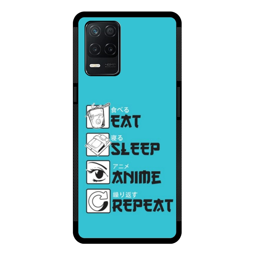 Cover IF15 Eat Sleep Anime Repeat - Realme customall