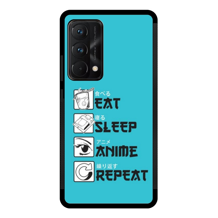 Cover IF15 Eat Sleep Anime Repeat - Realme customall