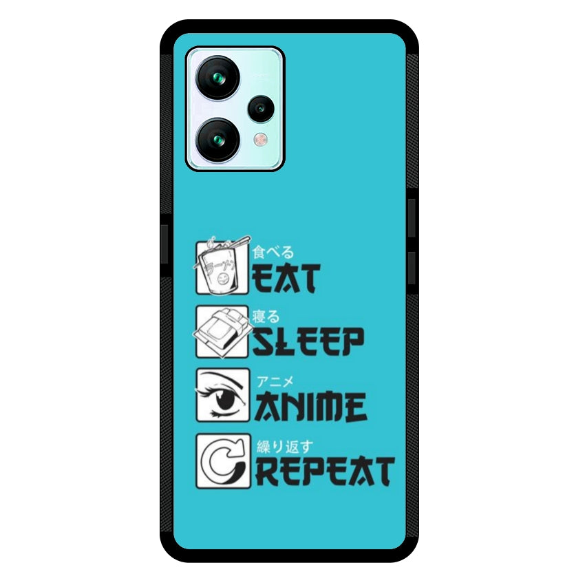 Cover IF15 Eat Sleep Anime Repeat - Realme customall
