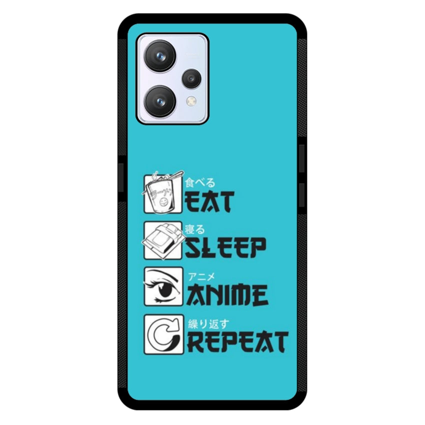 Cover IF15 Eat Sleep Anime Repeat - Realme customall