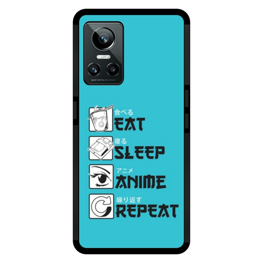Cover IF15 Eat Sleep Anime Repeat - Realme customall