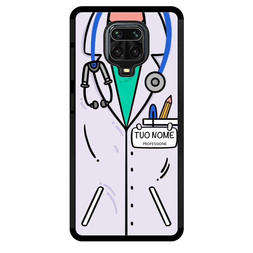 Cover Con Nome Divisa Dottore- Xiaomi, Redmi e Poco customall
