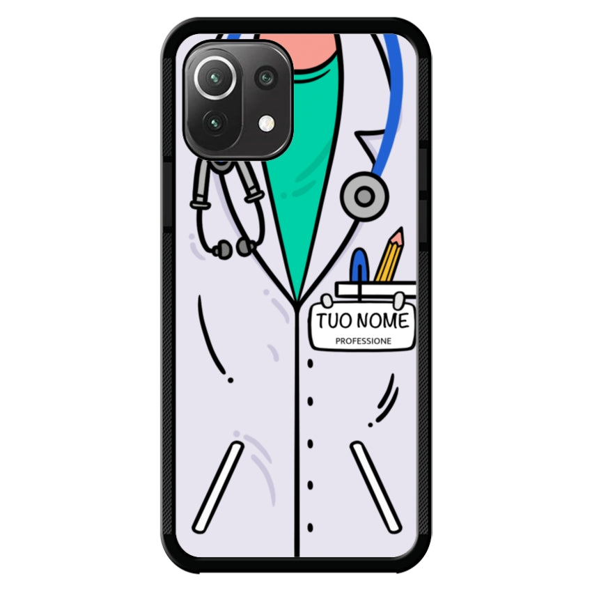 Cover Con Nome Divisa Dottore- Xiaomi, Redmi e Poco customall