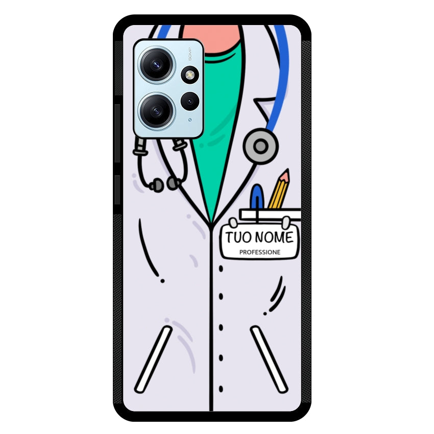 Cover Con Nome Divisa Dottore- Xiaomi, Redmi e Poco customall