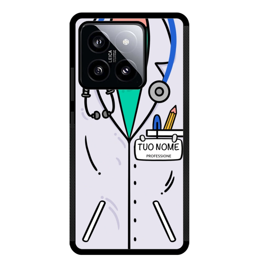 Cover Con Nome Divisa Dottore- Xiaomi, Redmi e Poco customall