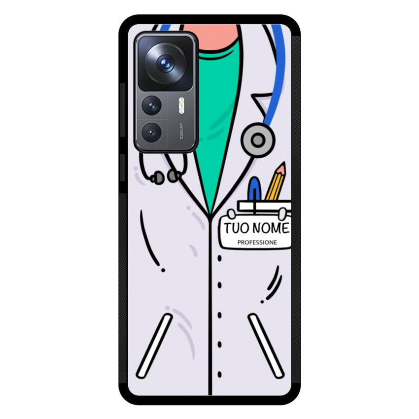 Cover Con Nome Divisa Dottore- Xiaomi, Redmi e Poco customall