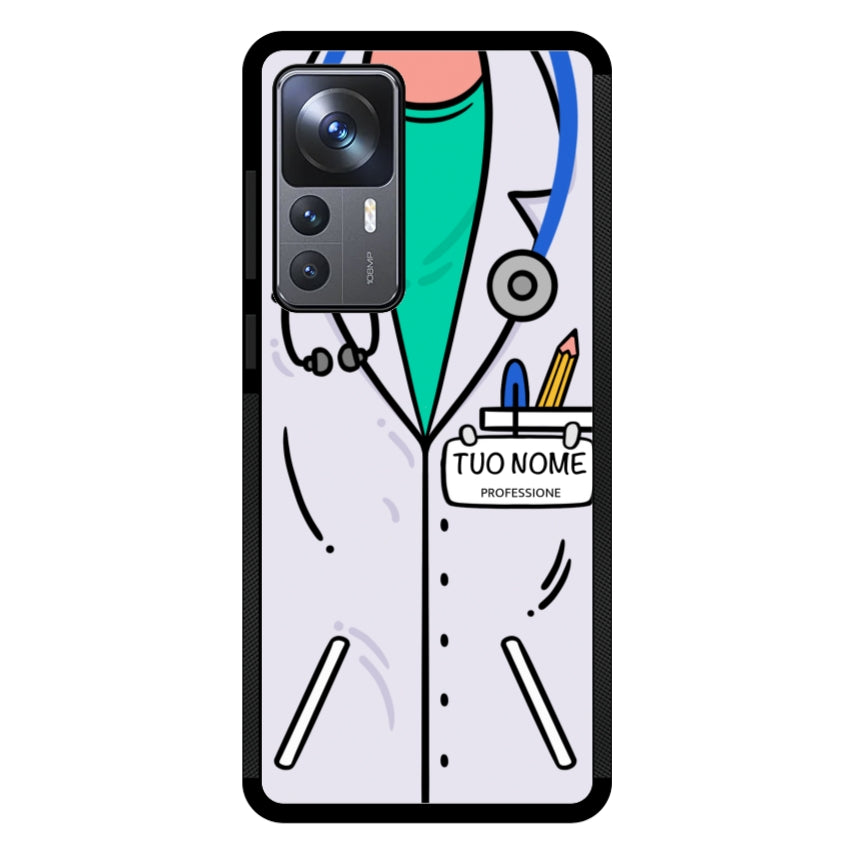 Cover Con Nome Divisa Dottore- Xiaomi, Redmi e Poco customall