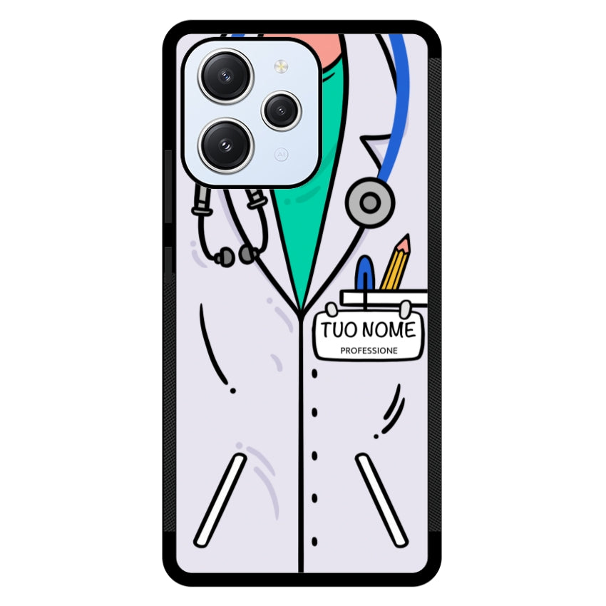 Cover Con Nome Divisa Dottore- Xiaomi, Redmi e Poco customall
