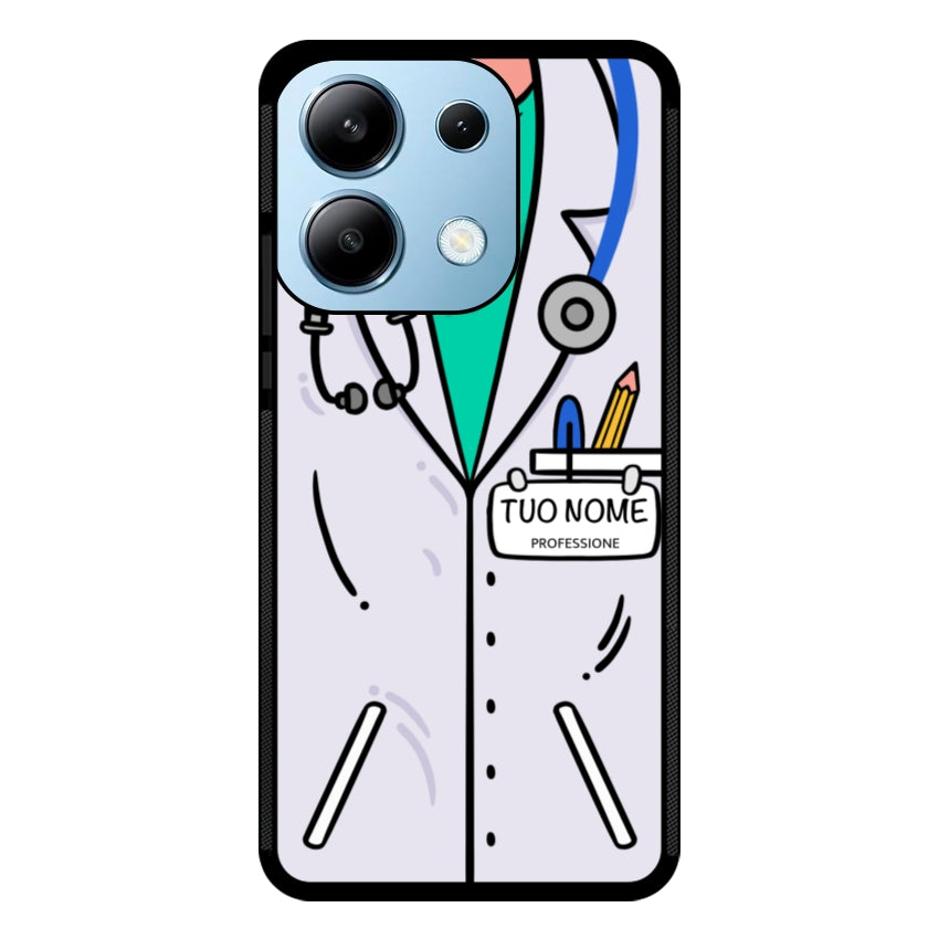 Cover Con Nome Divisa Dottore- Xiaomi, Redmi e Poco customall