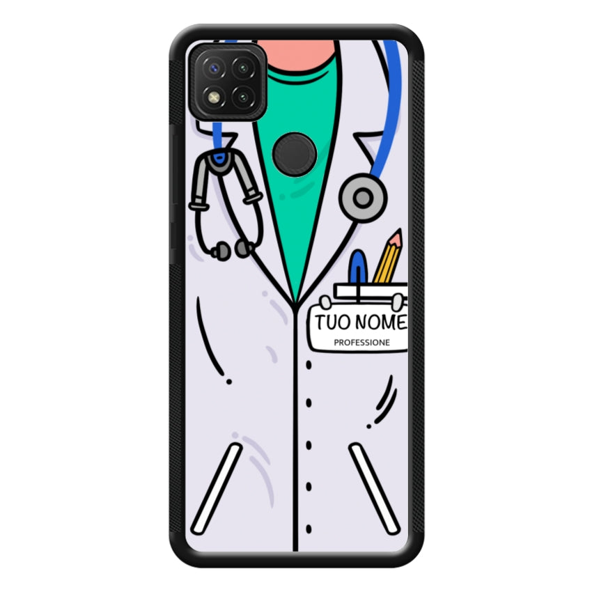 Cover Con Nome Divisa Dottore- Xiaomi, Redmi e Poco customall