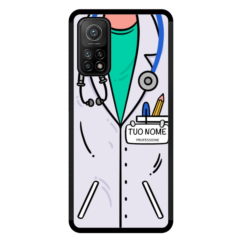 Cover Con Nome Divisa Dottore- Xiaomi, Redmi e Poco customall