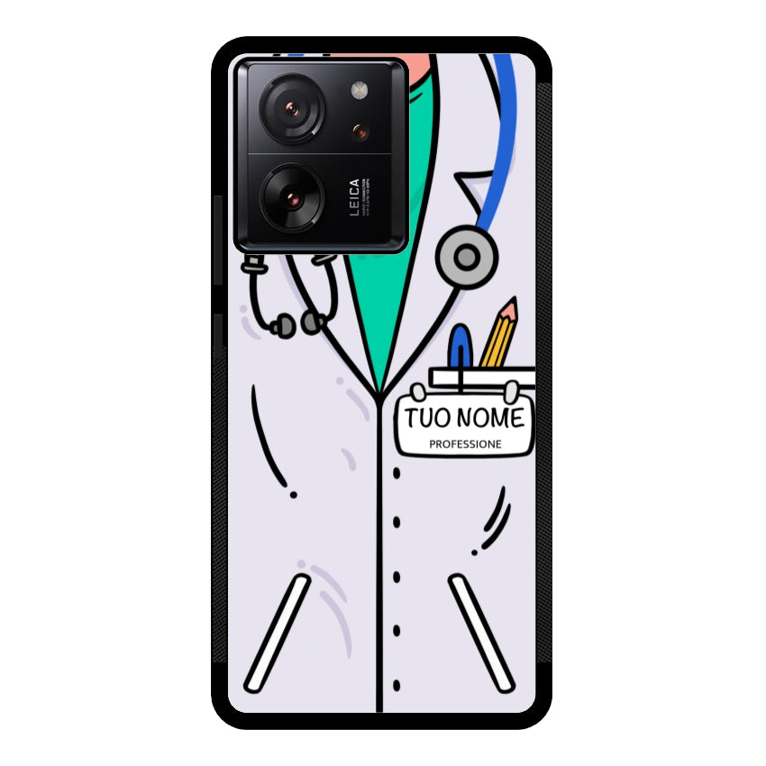 Cover Con Nome Divisa Dottore- Xiaomi, Redmi e Poco customall