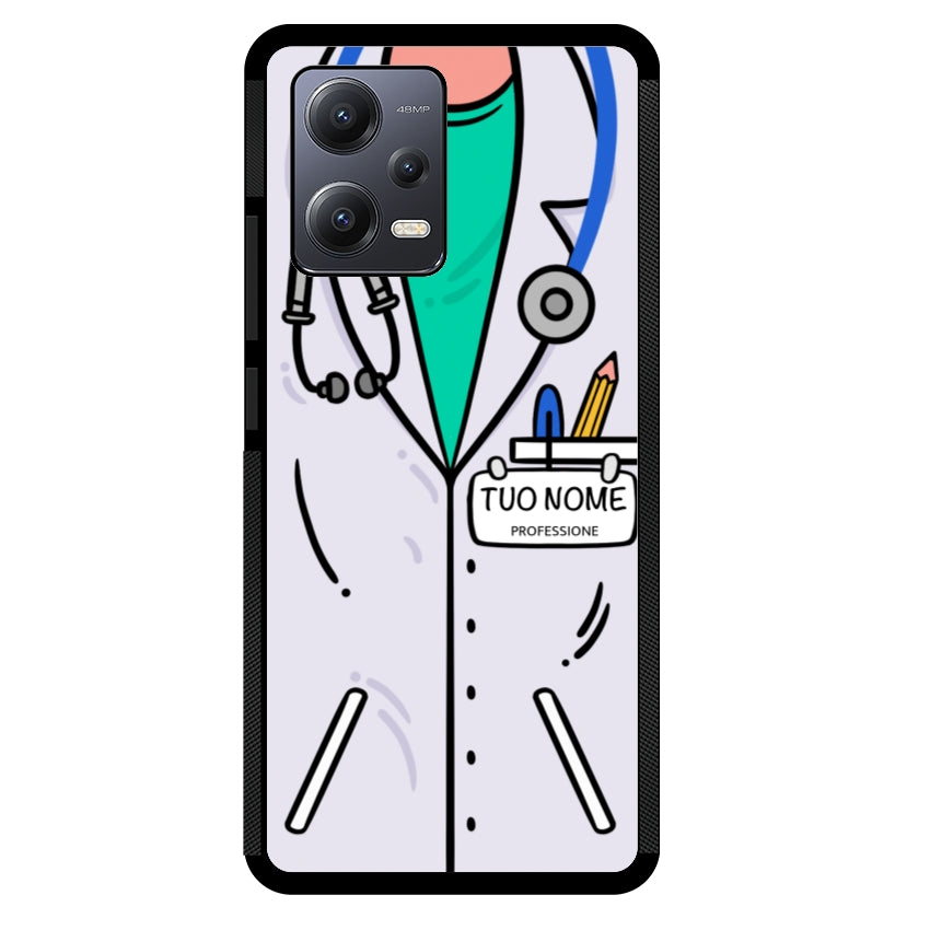 Cover Con Nome Divisa Dottore- Xiaomi, Redmi e Poco customall