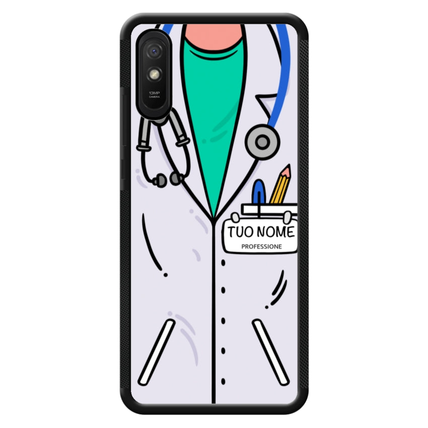 Cover Con Nome Divisa Dottore- Xiaomi, Redmi e Poco customall