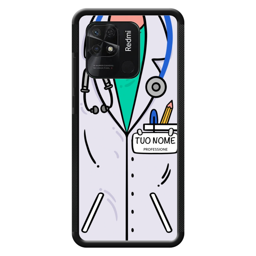 Cover Con Nome Divisa Dottore- Xiaomi, Redmi e Poco customall