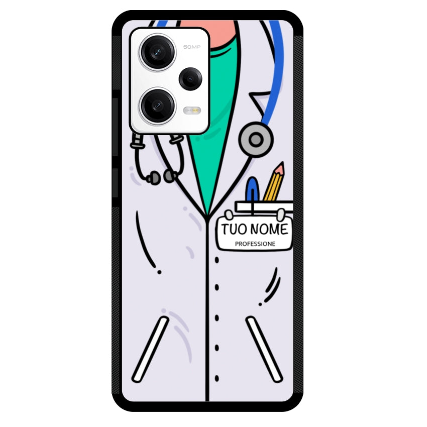 Cover Con Nome Divisa Dottore- Xiaomi, Redmi e Poco customall