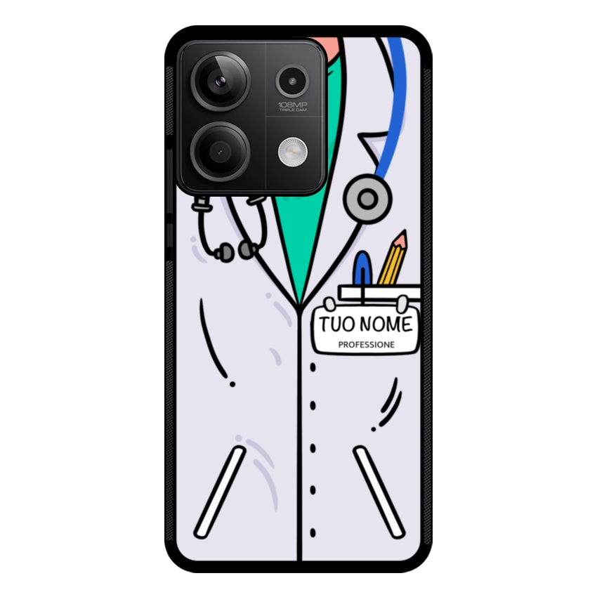 Cover Con Nome Divisa Dottore- Xiaomi, Redmi e Poco customall