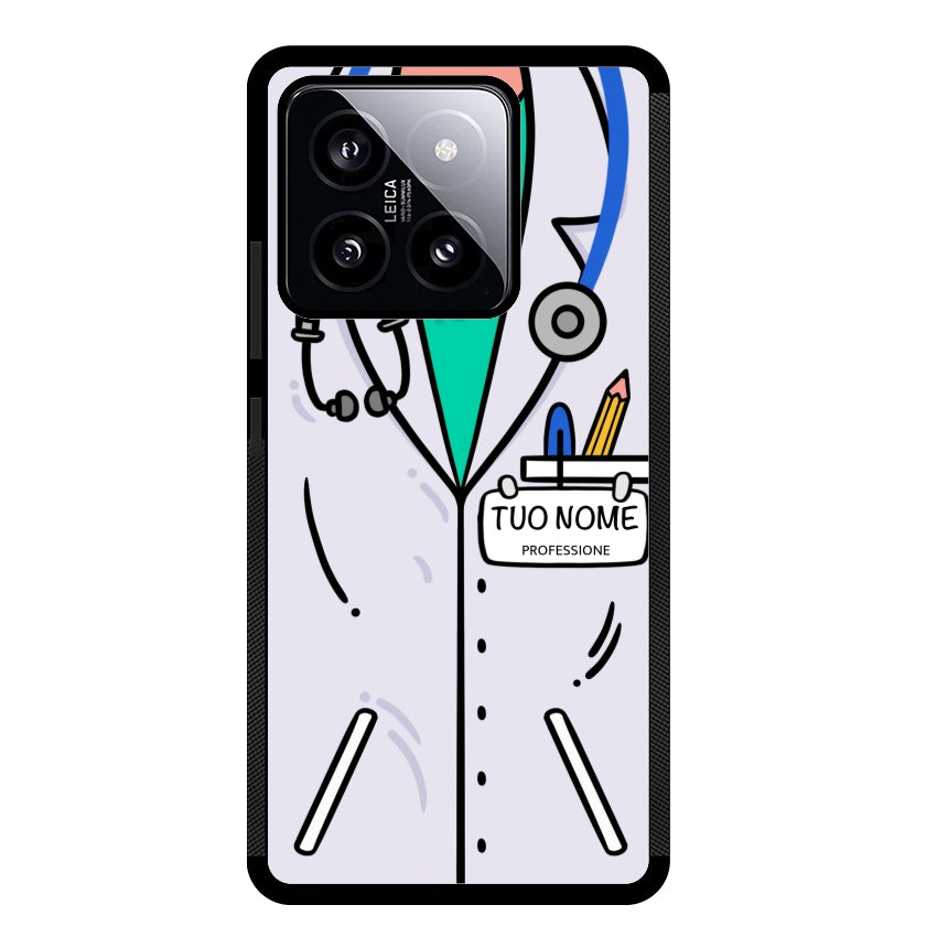 Cover Con Nome Divisa Dottore- Xiaomi, Redmi e Poco customall