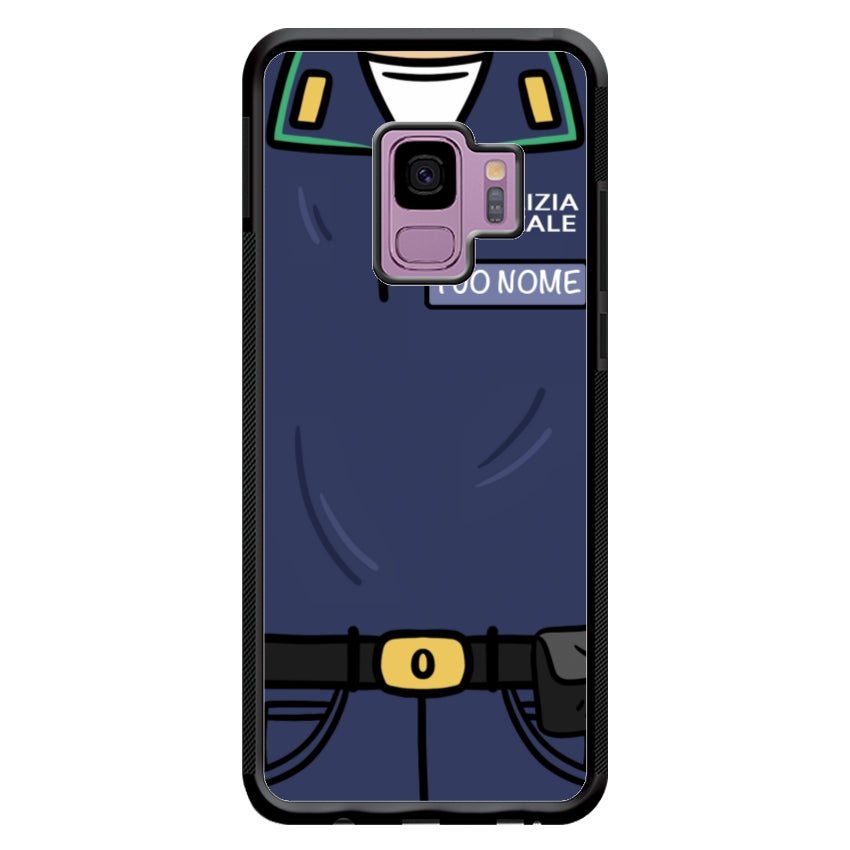 Cover con Nome Divisa Polizia Locale - Samsung