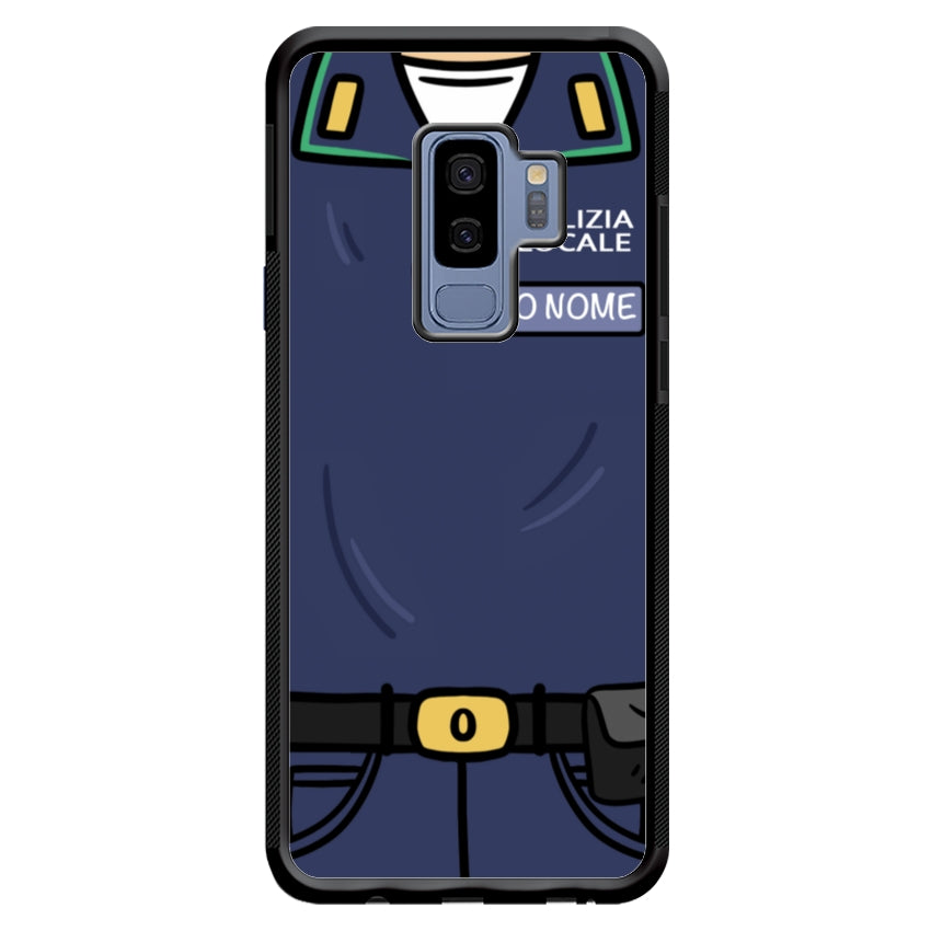Cover con Nome Divisa Polizia Locale - Samsung