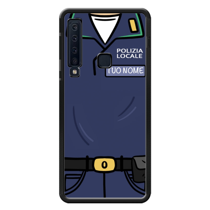 Cover con Nome Divisa Polizia Locale - Samsung