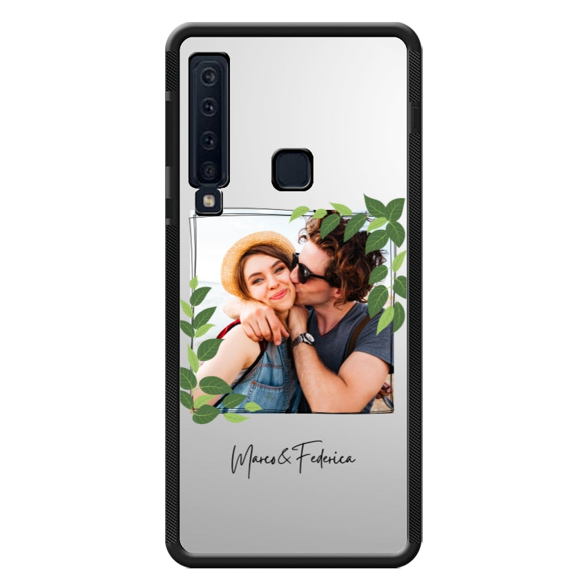 Cover Personalizzata Frame Foglie - Samsung