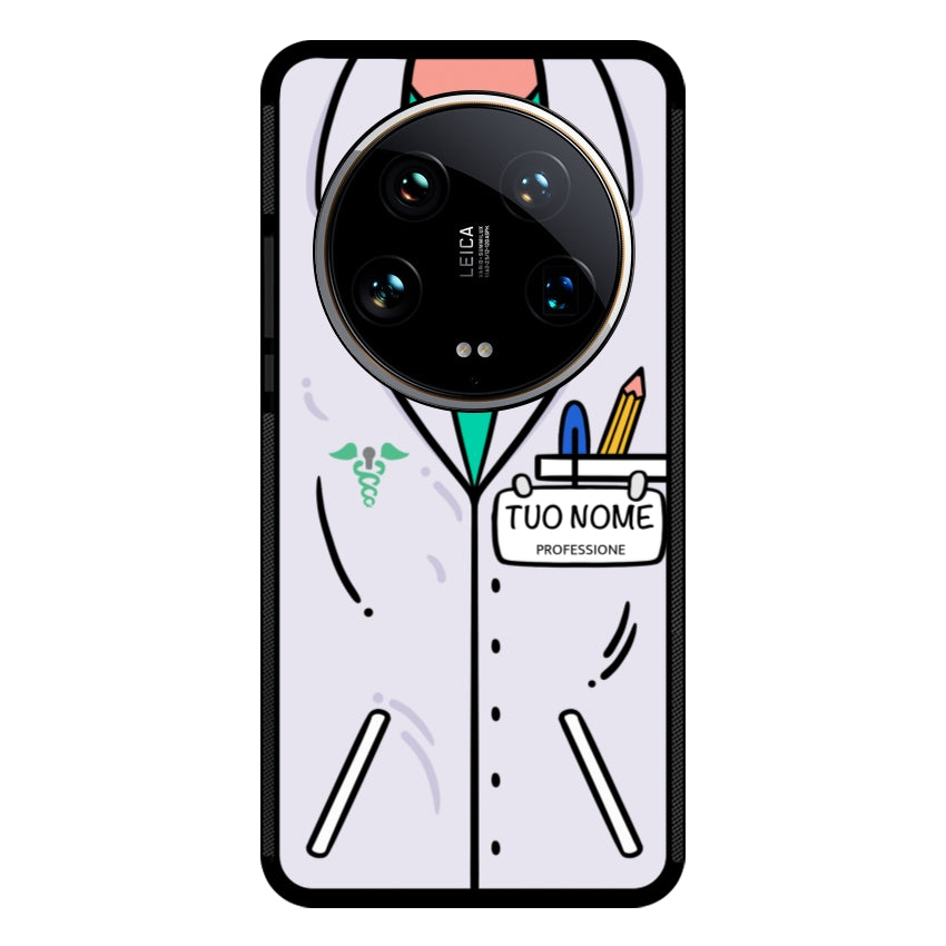 Cover Con Nome Divisa Farmacista- Xiaomi, Redmi e Poco