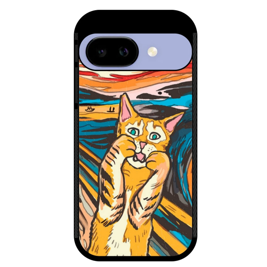 Cover IF49 Munch Cat - Google Pixel customall