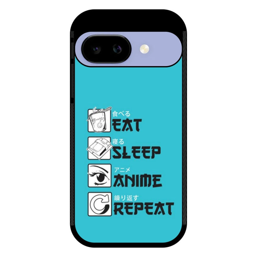 Cover IF15 Eat Sleep Anime Repeat - Google Pixel customall