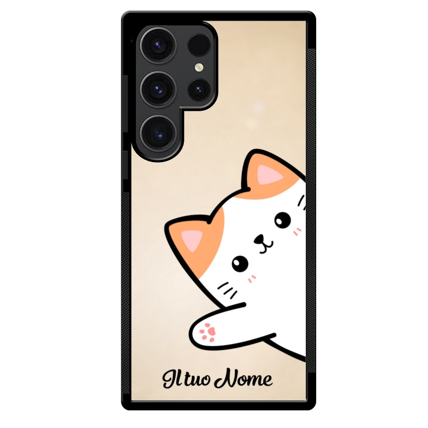 Gatto 2 con Nome - Samsung customall
