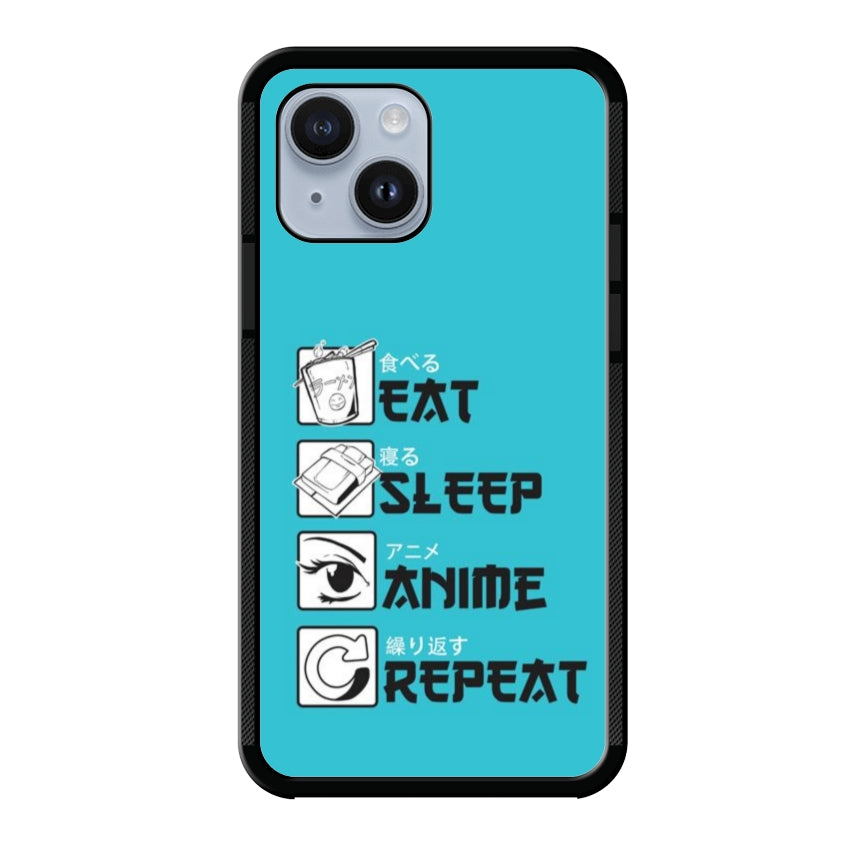 Cover IF15 Eat Sleep Anime Repeat - Apple customall