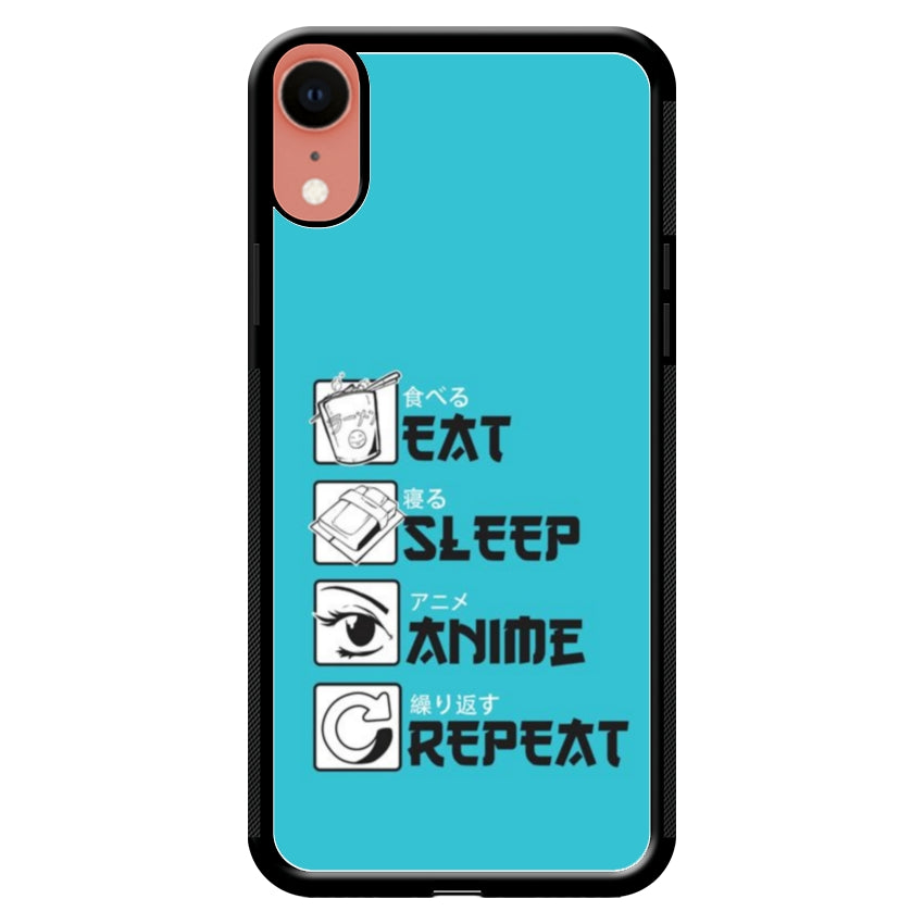 Cover IF15 Eat Sleep Anime Repeat - Apple customall