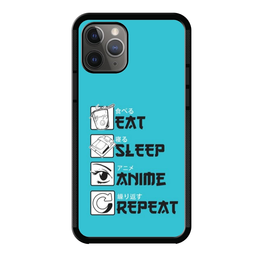 Cover IF15 Eat Sleep Anime Repeat - Apple customall