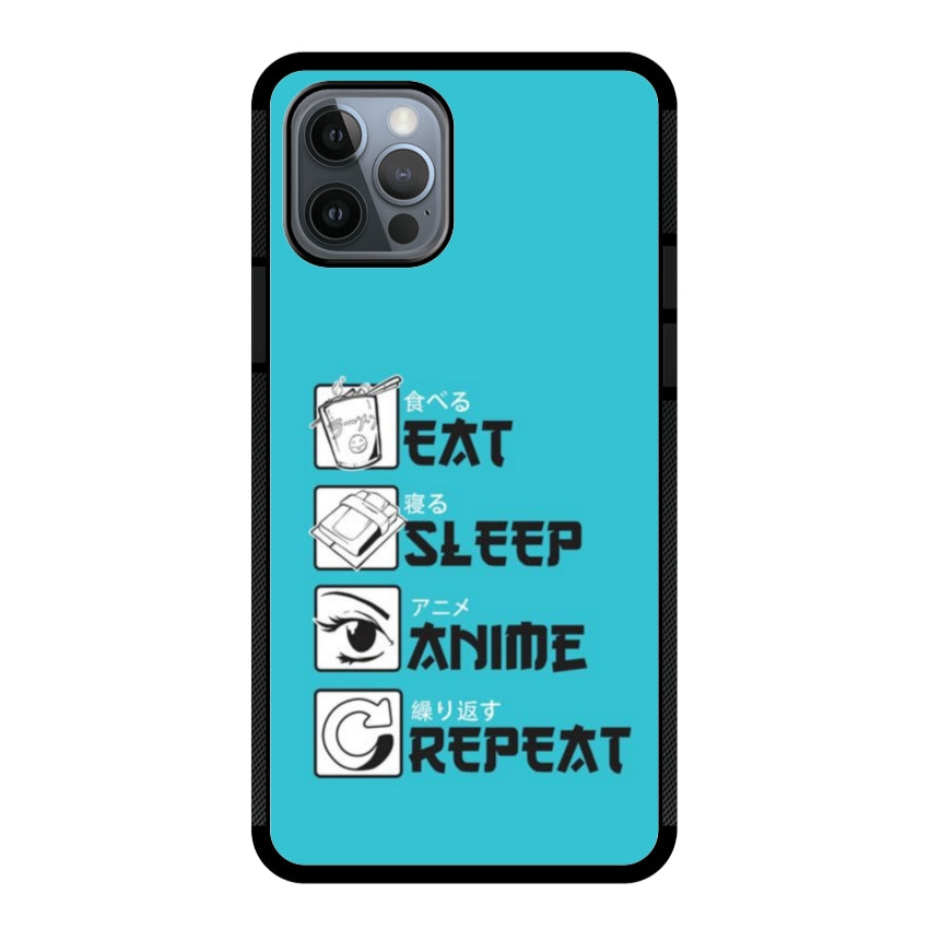 Cover IF15 Eat Sleep Anime Repeat - Apple customall
