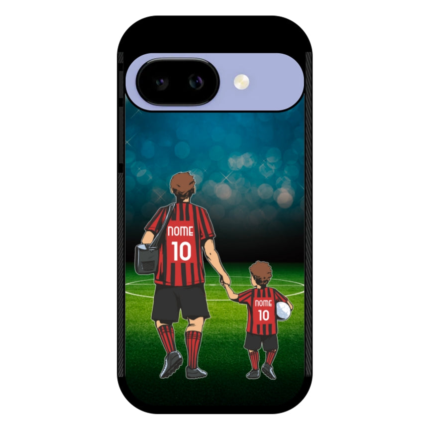 Cover Calcio Papà e Figlio - Google Pixel