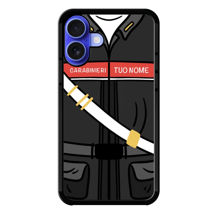 Cover con Nome Divisa Carabiniere - Apple