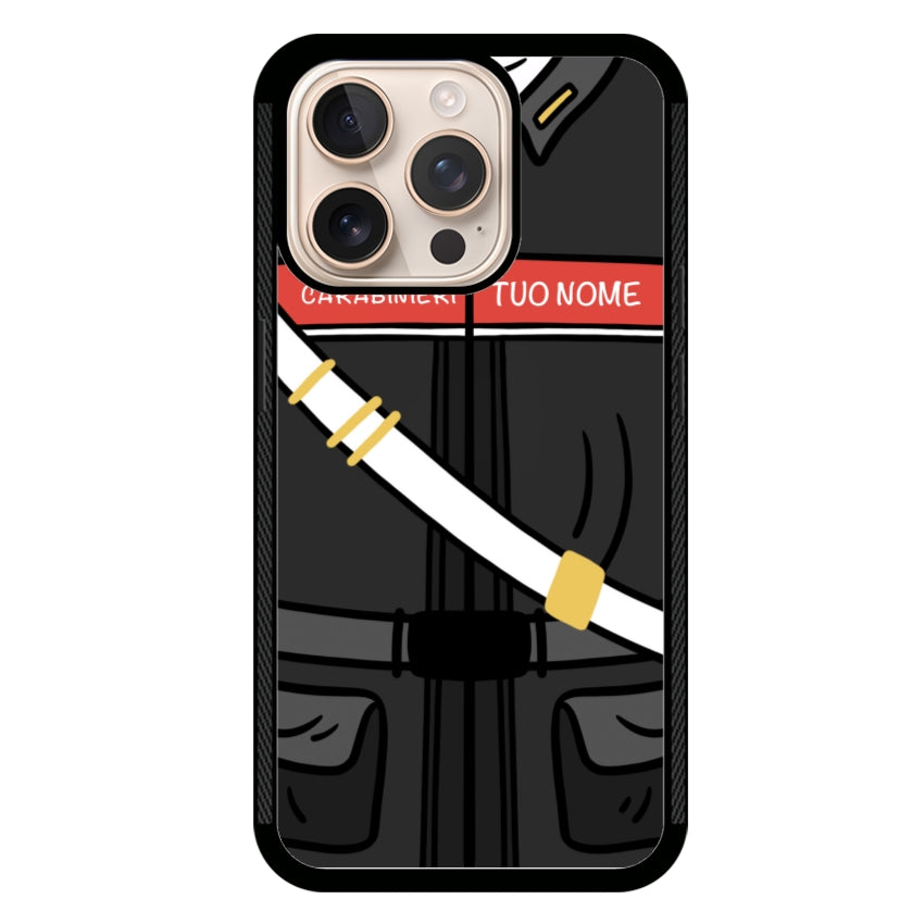 Cover con Nome Divisa Carabiniere - Apple