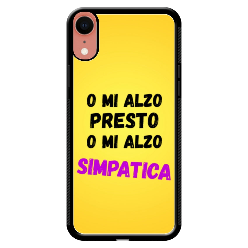 Cover o mi alzo presto o mi alzo simpatica -Apple customall