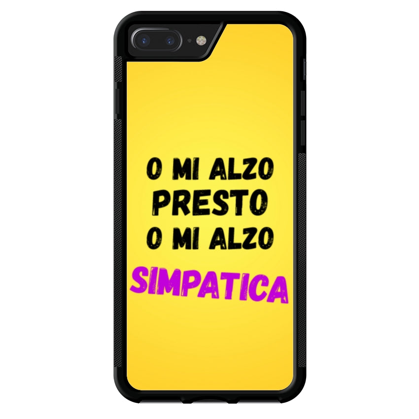 Cover o mi alzo presto o mi alzo simpatica -Apple customall