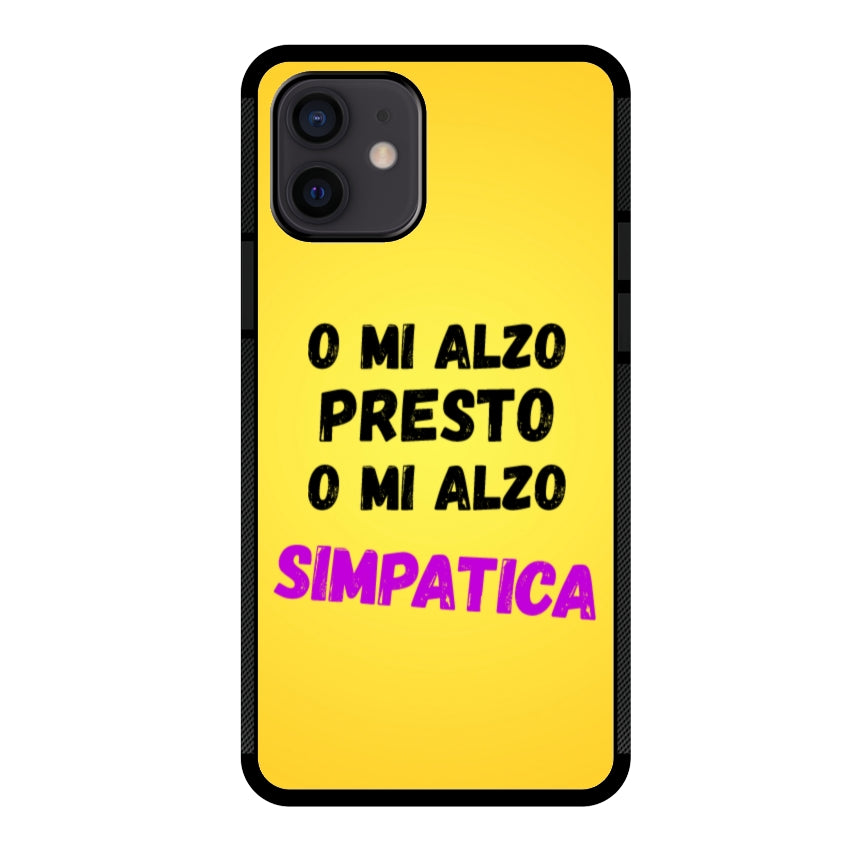 Cover o mi alzo presto o mi alzo simpatica -Apple customall