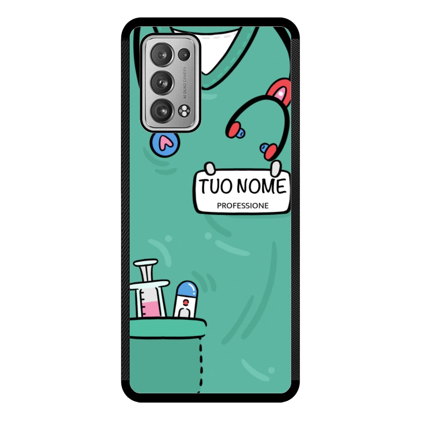 Cover con Divisa Sanitaria Personalizzata - Oppo customall