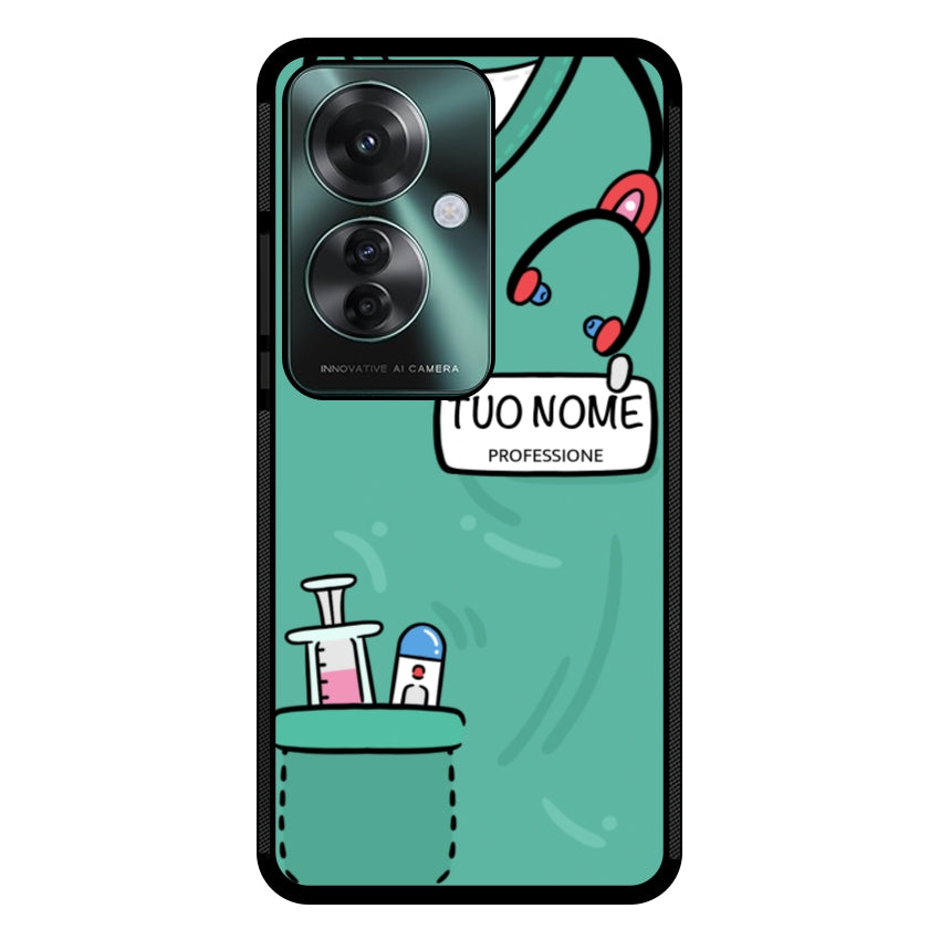 Cover con Divisa Sanitaria Personalizzata - Oppo customall