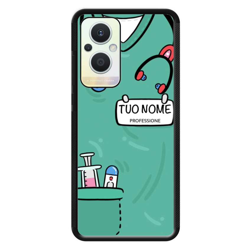 Cover con Divisa Sanitaria Personalizzata - Oppo customall